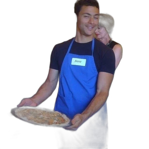 food, staff, steve, holding transparent PNG cut-out