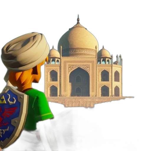 crown, 3d render, concept art, pixel art transparent PNG cut-out
