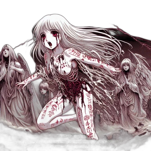creature, concept art, anime, fantasy art transparent PNG cut-out