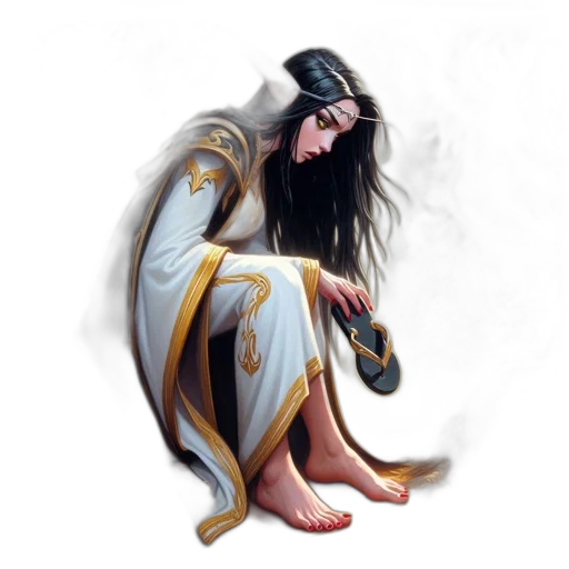 staff, face, mask, creature transparent PNG cut-out