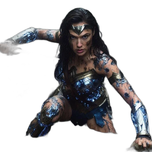concept art, comic book art, fantasy art, photorealistic transparent PNG cut-out
