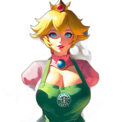 staff, crown, dress, jewelry transparent PNG cut-out