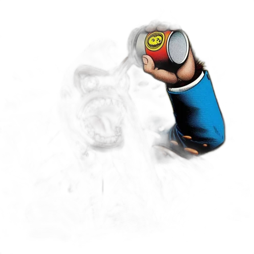 mask, face, creature, staff transparent PNG cut-out