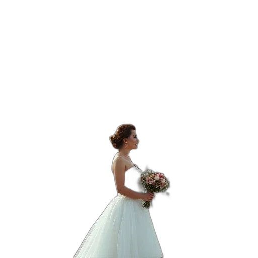 dress, crown, staff, jewelry transparent PNG cut-out