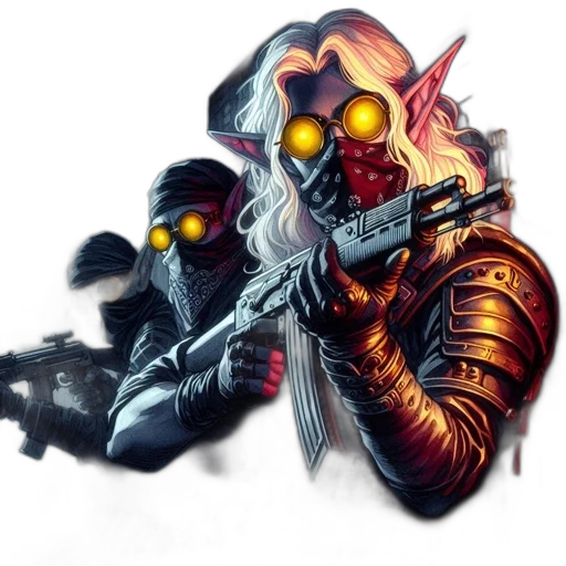 mask, weapon, robot, concept art transparent PNG cut-out