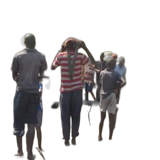 staff, 3d render, concept art, city street transparent PNG cut-out