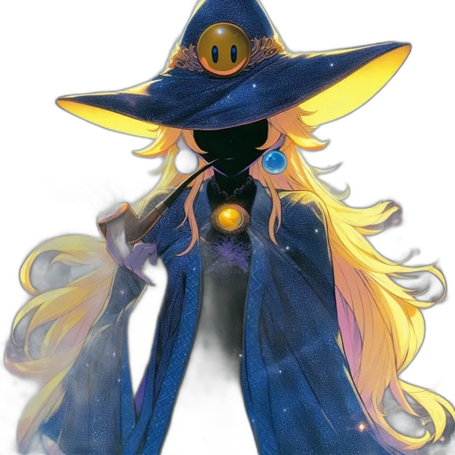 staff, hat, mask, dress transparent PNG cut-out