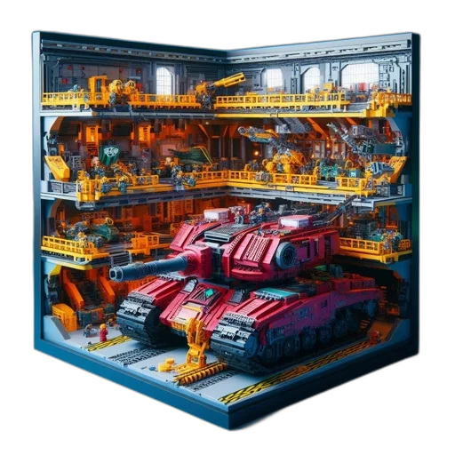 robot, car, concept art, 3d render transparent PNG cut-out