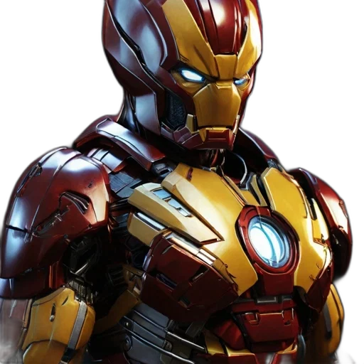 robot, weapon, mask, 3d render transparent PNG cut-out