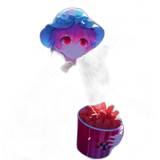 hat, crown, umbrella, concept art transparent PNG cut-out