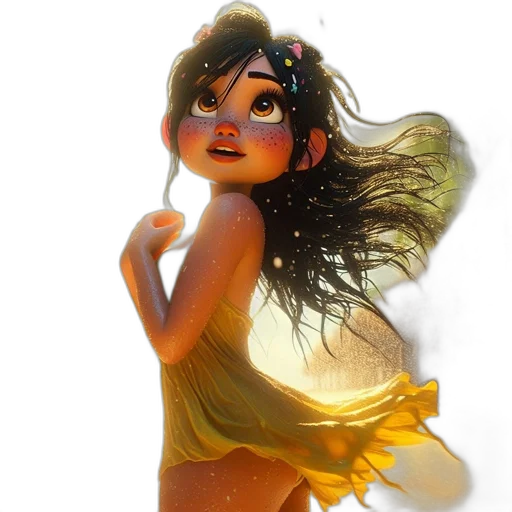 dress, 3d render, fantasy art, concept art transparent PNG cut-out