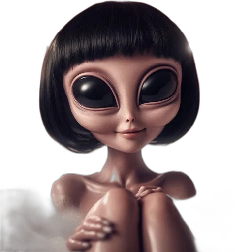 robot, dress, creature, face transparent PNG cut-out