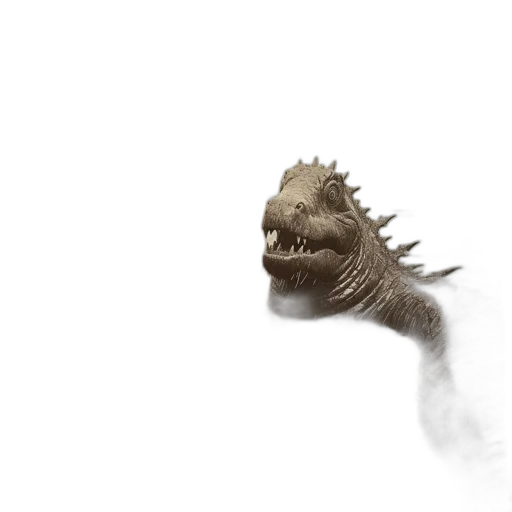 dragon, creature, mask, animal transparent PNG cut-out