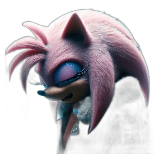 creature, animal, staff, hair transparent PNG cut-out