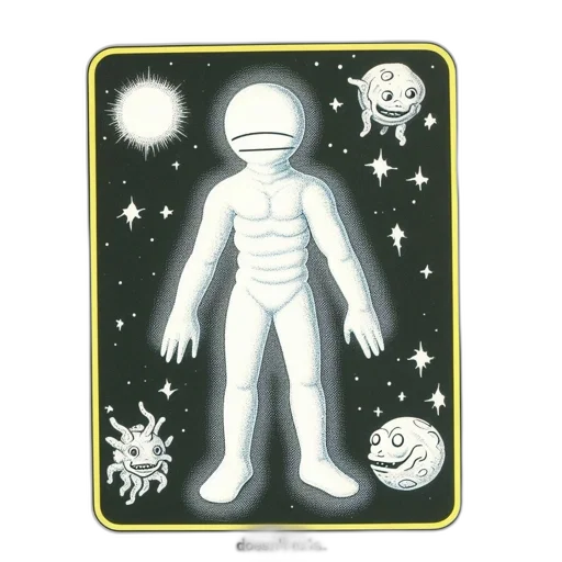 robot, creature, mask, jacket transparent PNG cut-out