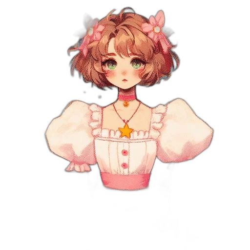 staff, dress, jacket, creature transparent PNG cut-out