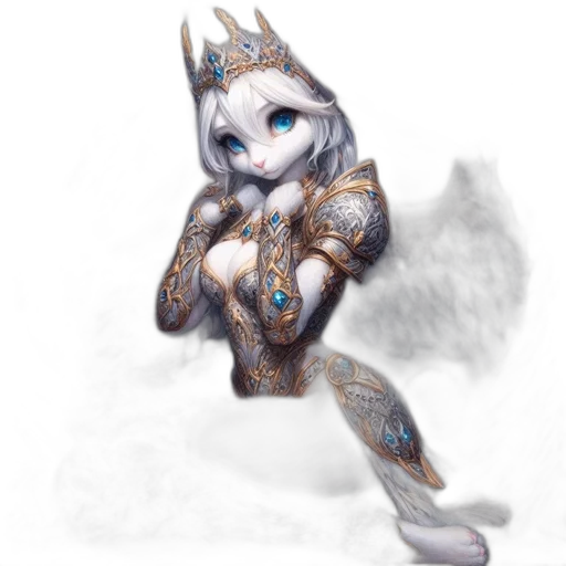 dragon, staff, robot, creature transparent PNG cut-out