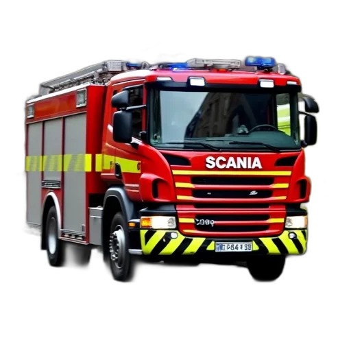 staff, 3d render, fire, red transparent PNG cut-out