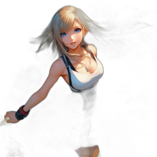 dress, weapon, concept art, 3d render transparent PNG cut-out