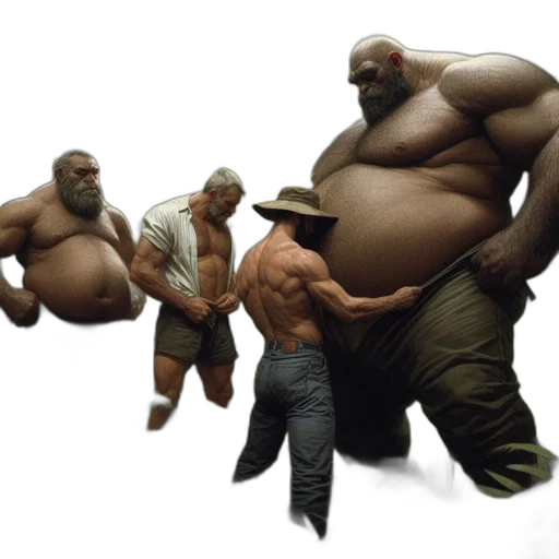 concept art, comic book art, photorealistic, fantasy art transparent PNG cut-out