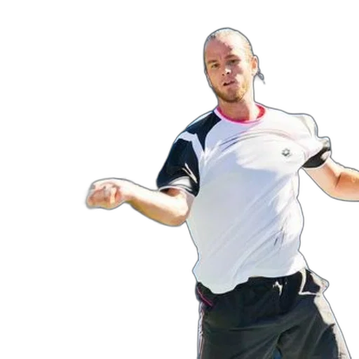 staff, tennis, player, action transparent PNG cut-out