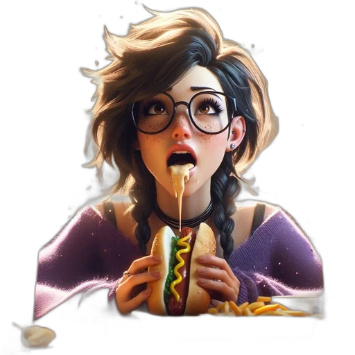 food, staff, concept art, cartoon transparent PNG cut-out