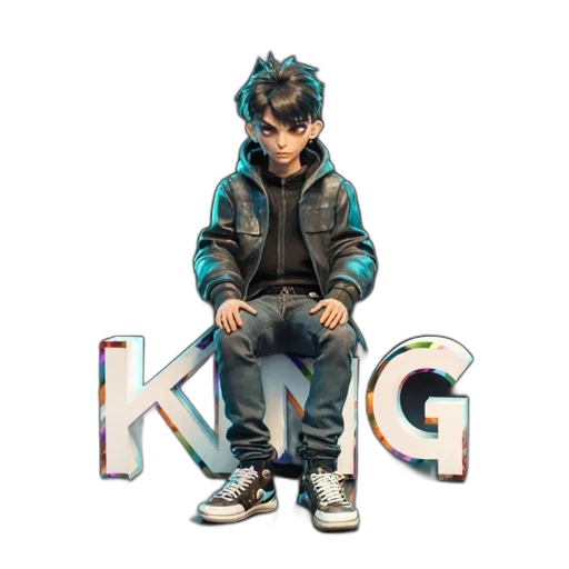 crown, jacket, animal, concept art transparent PNG cut-out