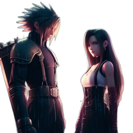 concept art, fantasy art, comic book art, anime transparent PNG cut-out