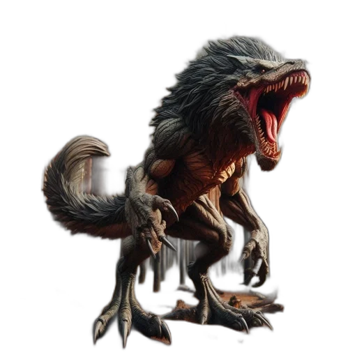 creature, dragon, animal, concept art transparent PNG cut-out
