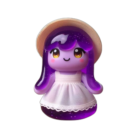 hat, dress, bottle, creature transparent PNG cut-out