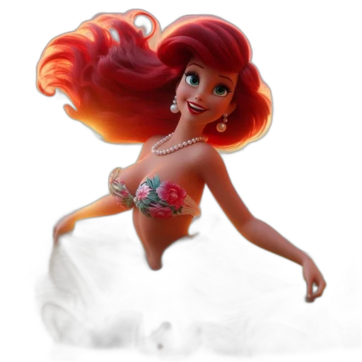dress, concept art, 3d render, fantasy art transparent PNG cut-out