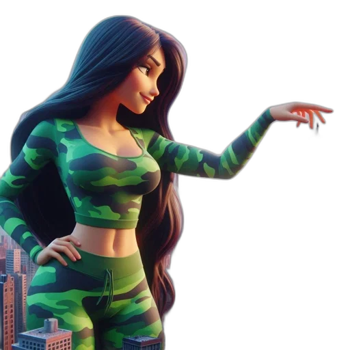 dress, concept art, 3d render, fantasy art transparent PNG cut-out
