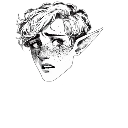 mask, face, creature, fantasy art transparent PNG cut-out