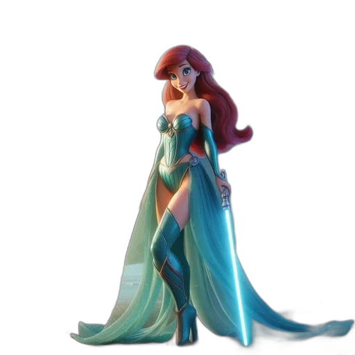 dress, concept art, 3d render, fantasy art transparent PNG cut-out
