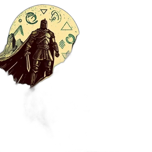 umbrella, mask, comic book art, concept art transparent PNG cut-out