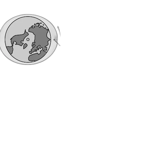 outer space, earth tones, monochrome, diagram transparent PNG cut-out