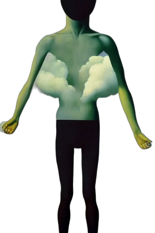 creature, jacket, mask, dress transparent PNG cut-out