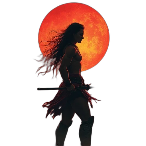 sword, comic book art, concept art, fantasy art transparent PNG cut-out