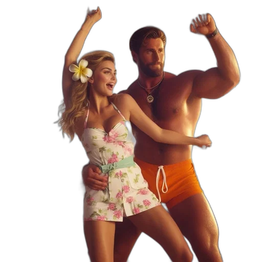 dress, concept art, beach, beachside transparent PNG cut-out