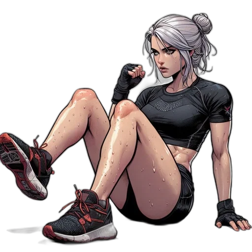 shoes, comic book art, concept art, pixel art transparent PNG cut-out