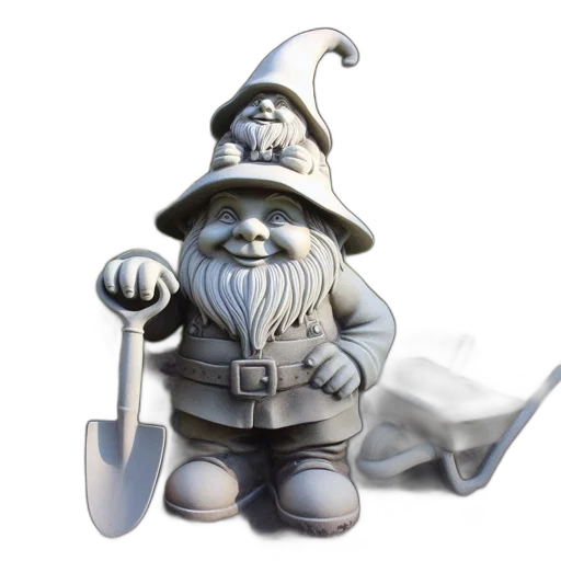 staff, 3d render, concept art, fantasy art transparent PNG cut-out