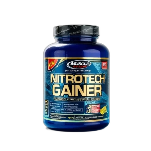 bottle, muscletech, nitrotech, gainer transparent PNG cut-out