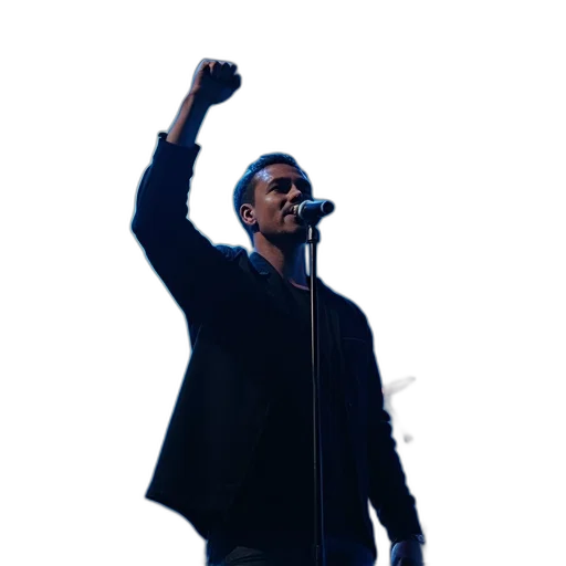 jacket, concept art, person, standing transparent PNG cut-out