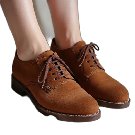 shoes, 3d render, photorealistic, clarks transparent PNG cut-out