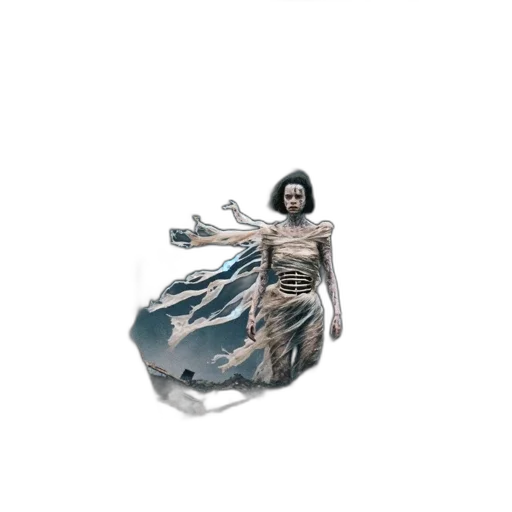 dress, jewelry, robot, creature transparent PNG cut-out