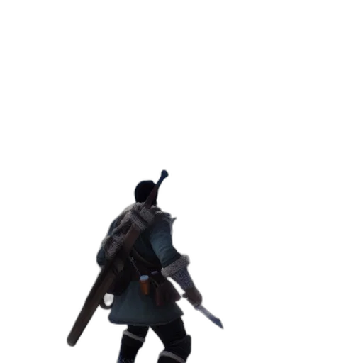 weapon, sword, staff, creature transparent PNG cut-out