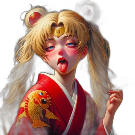 dragon, anime, fantasy art, pixel art transparent PNG cut-out