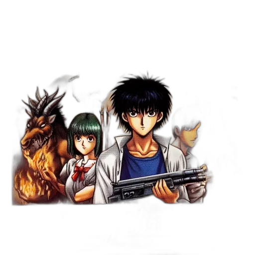 weapon, anime, comic book art, concept art transparent PNG cut-out