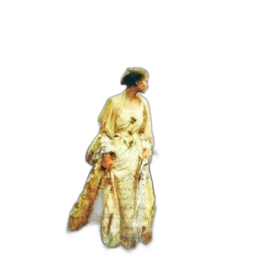dress, staff, jewelry, crown transparent PNG cut-out