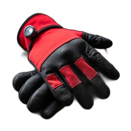jacket, 3d render, cyberpunk, red transparent PNG cut-out